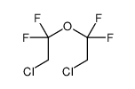 2-chloro-1-(2-chloro-1,1-difluoroethoxy)-1,1-difluoroethane Structure