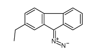 9-diazo-2-ethylfluorene Structure