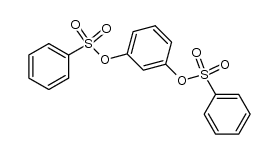 1,3-bis-benzenesulfonyloxy-benzene Structure