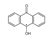 10-hydroxy-9-anthryloxyl radical结构式