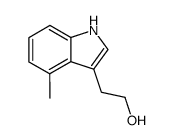 2-(4-methyl-1H-indol-3-yl)ethanol结构式