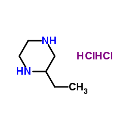 2-Ethylpiperazine dihydrochloride Structure