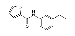 N-(3-Ethylphenyl)-2-furamide Structure