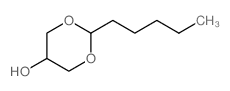 2-pentyl-1,3-dioxan-5-ol结构式