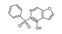 2-benzenesulfonyl-2H-furo[3,2-d][1,2,3]diazaborinin-1-ol Structure