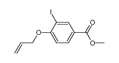methyl 4-(allyloxy)-3-iodobenzoate Structure