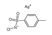 N-Silber-N-chlor-p-toluolsulfonamid结构式