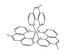 {Cr(5-Me-1,10-phenantroline)3}(2+) Structure