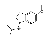 5-methoxy-N-propan-2-yl-2,3-dihydro-1H-inden-1-amine Structure