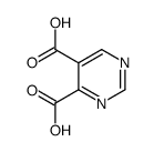 4,5-Pyrimidinedicarboxylic acid Structure