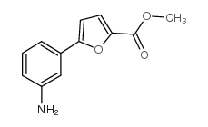 5-(3-aminophenyl)furan-2-carboxylic acid methyl ester structure