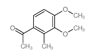 Ethanone,1-(3,4-dimethoxy-2-methylphenyl)-结构式