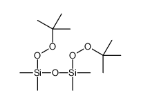 tert-butylperoxy-[tert-butylperoxy(dimethyl)silyl]oxy-dimethylsilane Structure