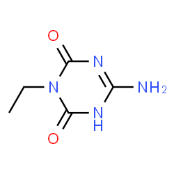 1,3,5-Triazine-2,4(1H,3H)-dione,6-amino-3-ethyl-(9CI)结构式