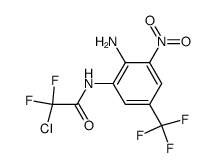 N-(2-Amino-3-nitro-5-trifluoromethyl-phenyl)-2-chloro-2,2-difluoro-acetamide Structure