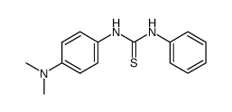 1-(4-dimethylamino-phenyl)-3-phenyl-thiourea Structure