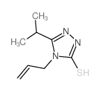 4-烯丙基-5-异丙基-4H-1,2,4-噻唑-3-硫醇图片