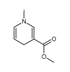 3-Pyridinecarboxylicacid,1,4-dihydro-1-methyl-,methylester(9CI)结构式