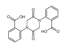 2-[4-(2-carboxyphenyl)-2,5-dioxopiperazin-1-yl]benzoic acid结构式