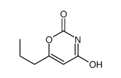 6-propyl-1,3-oxazine-2,4-dione结构式