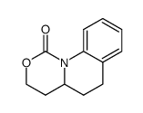 4,4a,5,6-tetrahydro-3H-[1,3]oxazino[3,4-a]quinolin-1-one结构式