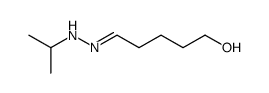 5-Hydroxypentanal-isopropylhydrazon Structure