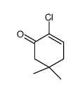 2-Cyclohexen-1-one,2-chloro-5,5-dimethyl- Structure