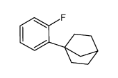 4-(2-fluorophenyl)bicyclo[2.2.1]heptane结构式