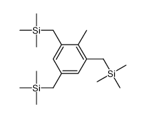 trimethyl-[[2-methyl-3,5-bis(trimethylsilylmethyl)phenyl]methyl]silane结构式