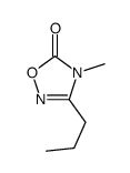 4-methyl-3-propyl-1,2,4-oxadiazol-5-one Structure