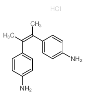 4-[(E)-3-(4-aminophenyl)but-2-en-2-yl]aniline结构式
