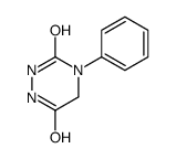 4-phenyl-1,2,4-triazinane-3,6-dione结构式