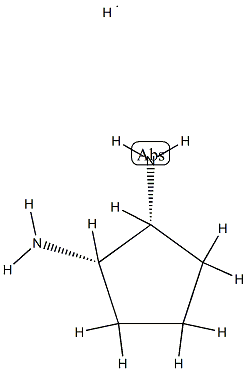 1,2-Cyclopentanediamine,compd.结构式