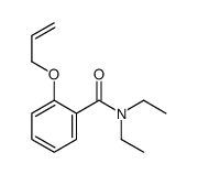 N,N-Diethyl-2-(allyloxy)benzamide Structure