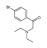 1-(4-bromophenyl)-2-(diethylamino)ethanone Structure
