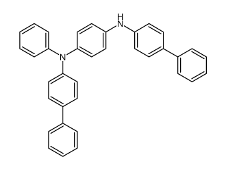 4-N-phenyl-1-N,4-N-bis(4-phenylphenyl)benzene-1,4-diamine结构式