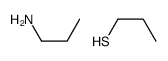 propan-1-amine,propane-1-thiol Structure