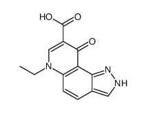 6-ethyl-9-oxo-1H-pyrazolo[3,4-f]quinoline-8-carboxylic acid结构式