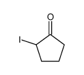 2-iodocyclopentan-1-one Structure