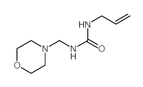 Urea,N-(4-morpholinylmethyl)-N'-2-propen-1-yl- structure