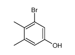 3-溴-4,5-二甲基苯酚结构式