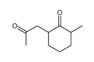 2-Methyl-6-(2-oxopropyl)cyclohexanone Structure