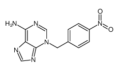 3-[(4-nitrophenyl)methyl]purin-6-amine Structure