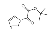 tert-butyl 2-imidazol-1-yl-2-oxoacetate结构式