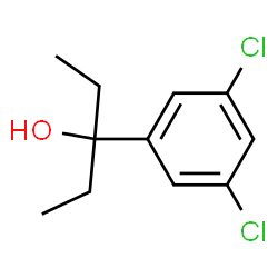 3-(3,5-Dichlorophenyl)-3-pentanol Structure