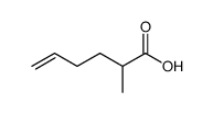 2-methyl-5-hexenoic acid结构式