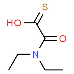 Ethanethioic acid, (diethylamino)oxo- (9CI)结构式