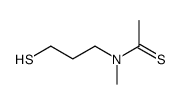 Ethanethioamide,N-(3-mercaptopropyl)-N-methyl- Structure