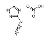 5-azido-1H-1,2,4-triazole,nitric acid结构式