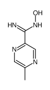 5-METHYLPYRAZINE-2-AMIDOXIME Structure